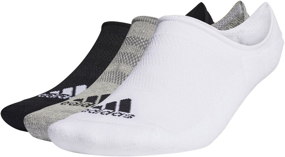 Adidas calcetines cortos para hombre (3 pares), gris