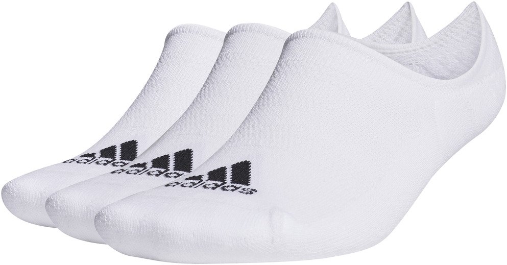 Adidas calcetines cortos para hombre (3 pares), blanco