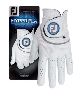 FootJoy HyperFLX guante de golf para hombre, blanco