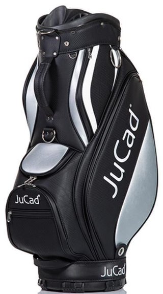 JuCad Pro cart bag, negro/plata