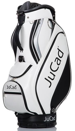 JuCad Pro cart bag, blanco/negro