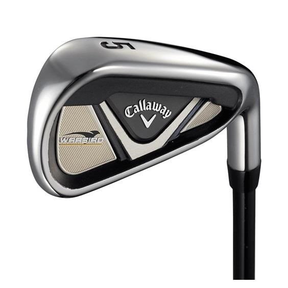 Callaway Warbird 21 set de golf para hombre, grafito, + bolsa de carro, blanca
