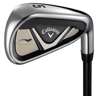 Callaway Warbird 21 set de golf para hombre, acero, + bolsa cart, blanca
