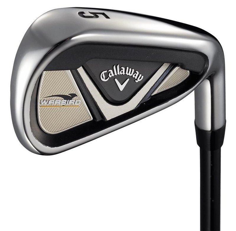Callaway Warbird 21 set de golf para hombre, acero, + bolsa cart, blanca