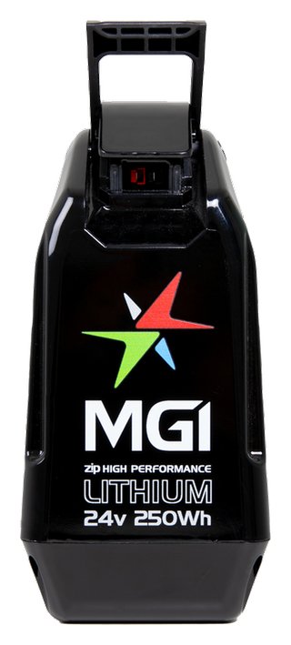 MGI 2024 ZIP 24V 250Wh Batería de litio (18 hoyos)