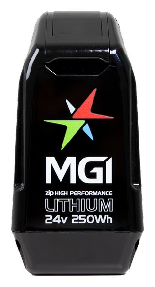 MGI 2024 ZIP 24V 250Wh Batería de litio (18 hoyos)