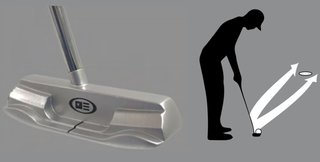U.S. Kids Golf TS3-54 (137cm) AIM 2 junior putter
