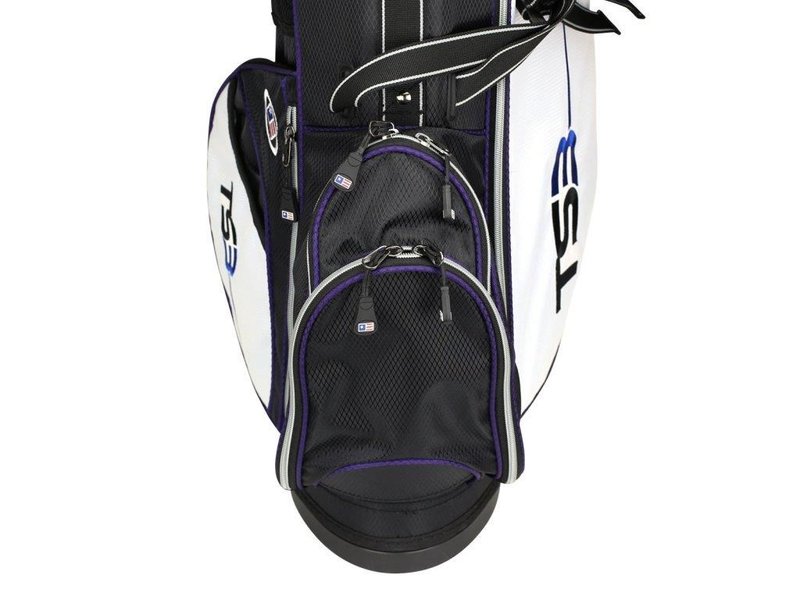 U.S. Kids Golf TS3-54 (137cm) v10 set de golf junior, grafito, negro/blanco/morado + stand bag