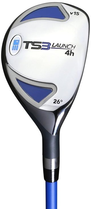 U.S. Kids Golf TS3-51 (130cm) V15 10-Club set de golf junior, grafito + bolsa de palo, royal/blanco/naranja