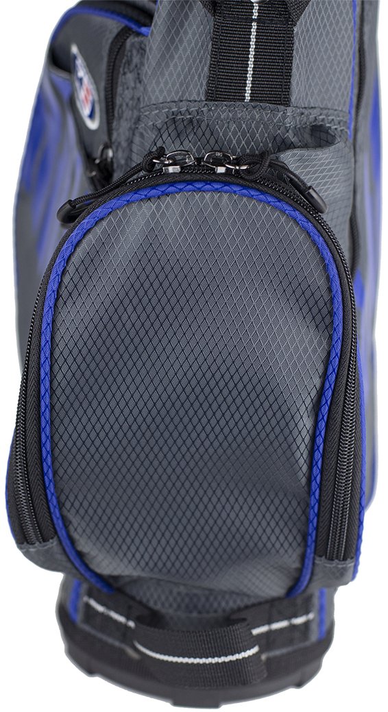 U.S. Kids Golf UL45 (114cm) WT25-s junior stand bag 2022, gris/azul, 23"