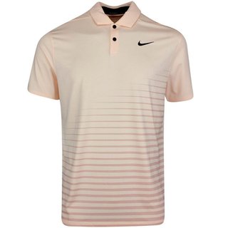 Nike Dry Vapor Stripe Graphic polo de hombre, crimson tint