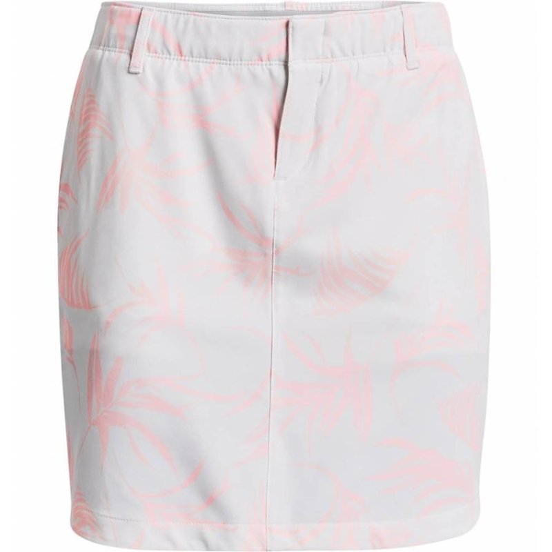 Under Armour Links Woven Printed falda de golf, blanca