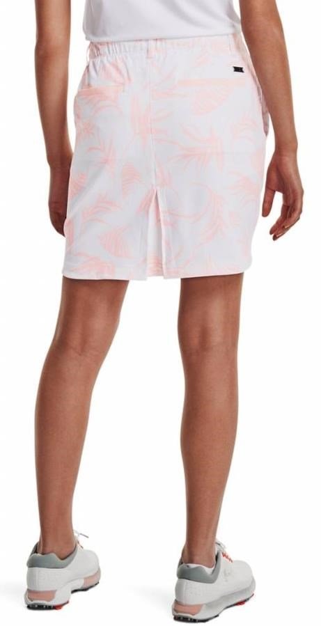 Under Armour Links Woven Printed falda de golf, blanca