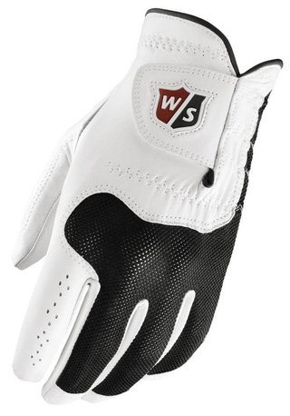 Wilson Staff Conform guante de golf para hombre, blanco