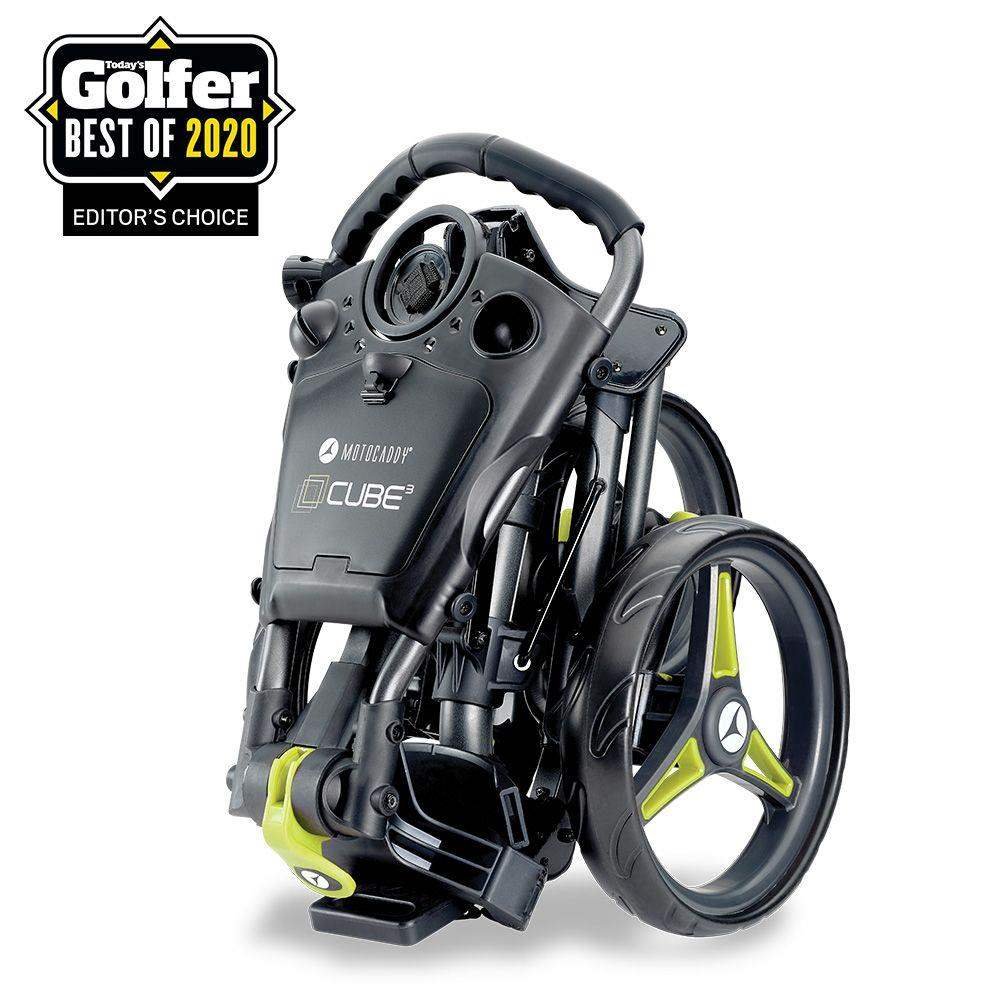 Motocaddy CUBE carrito de golf manual, grafito/lima