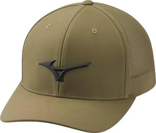 Mizuno Tour Vent Adjustable gorra de golf, verde oliva oscuro