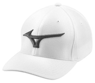 Mizuno Tour Performance gorra unisex, blanca