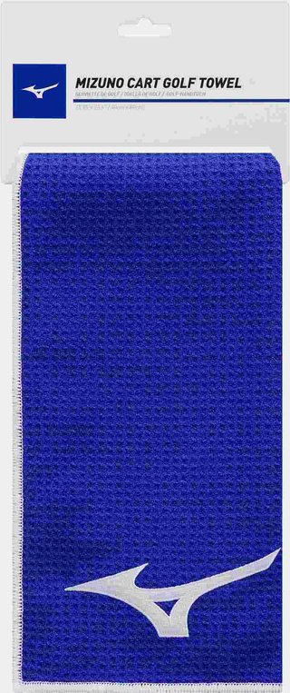 Mizuno Micro Fibre toalla de golf (40x60cm), azul marino