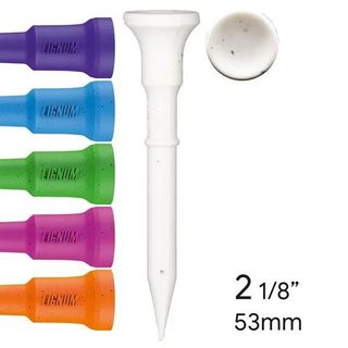 Lignum Tee 53mm (2 1/8") 16pack neon mix tees