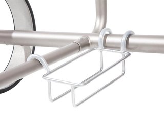JuCad Powerpack soporte de batería para trolleys Titanium/Stainless Steel, plateado