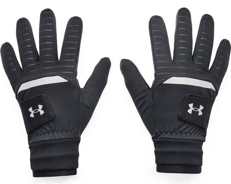 Under Armour UA ColdGear® Infrared guantes de golf para hombre, negro