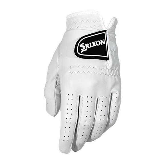 Srixon Premium Cabretta Leather guante de golf para hombre, blanco