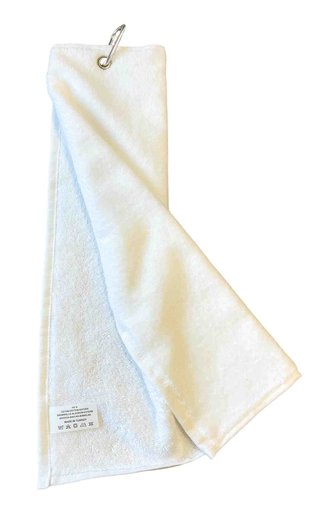 OEM Trifold toalla de golf, blanca