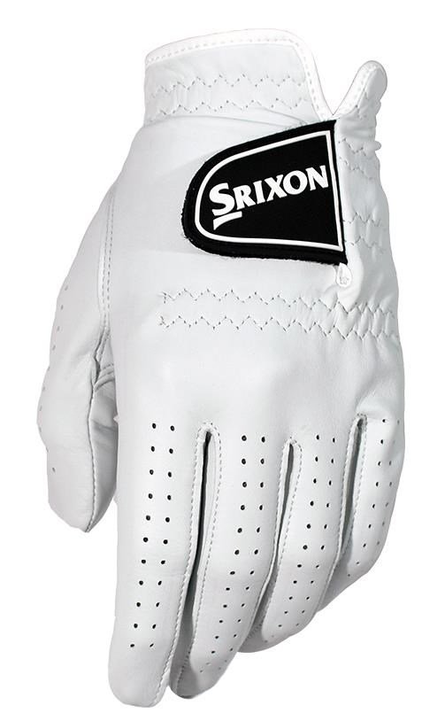 Srixon Premium Cabretta Leather guante de golf mujer, blanco