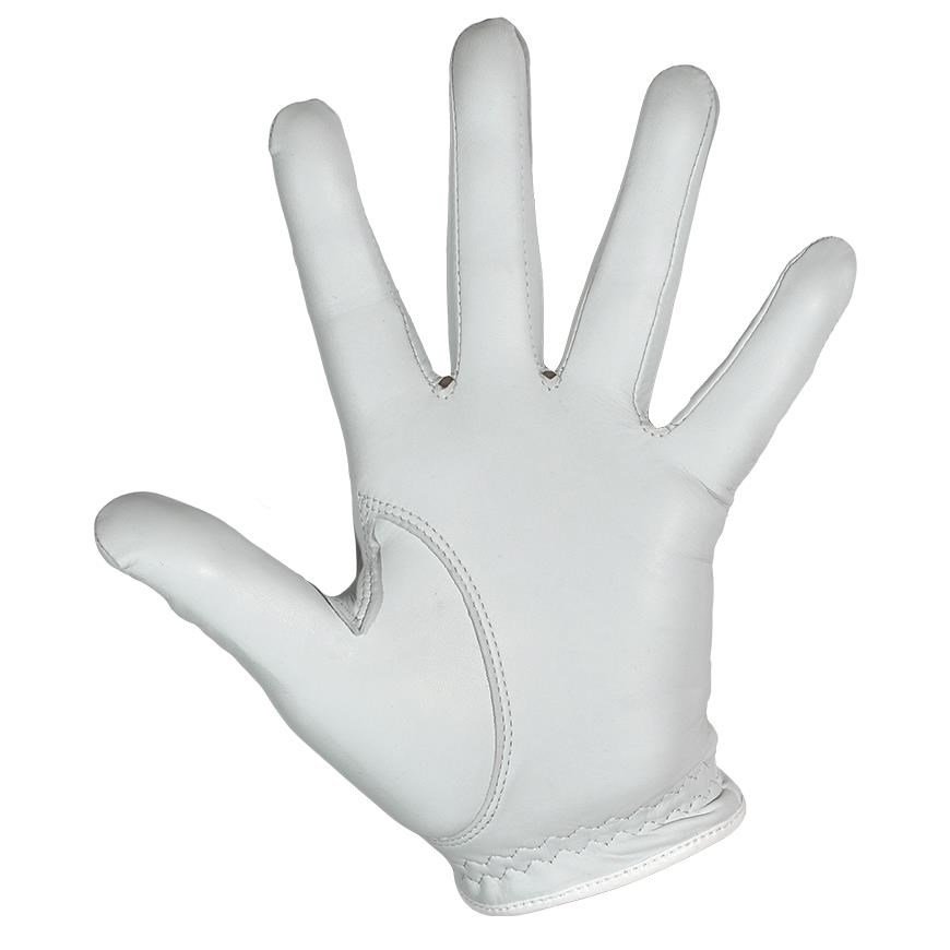 Srixon Premium Cabretta Leather guante de golf mujer, blanco