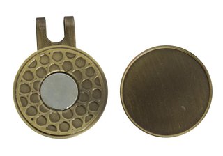 Longridge Deluxe Cap Clip and Ballmarker, bronce