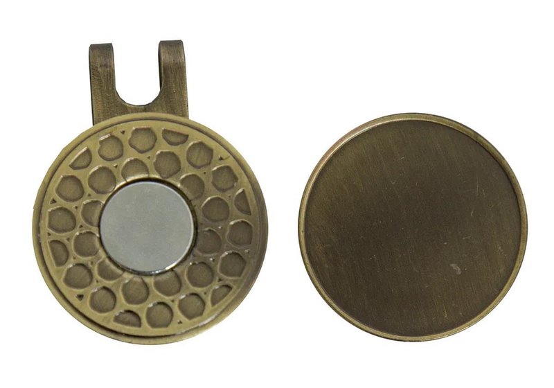 Longridge Deluxe Cap Clip and Ballmarker, bronce