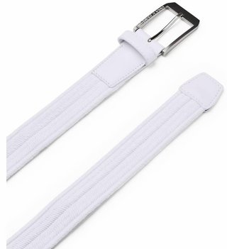 Under Armour Braided cinturón de golf para hombre, blanco