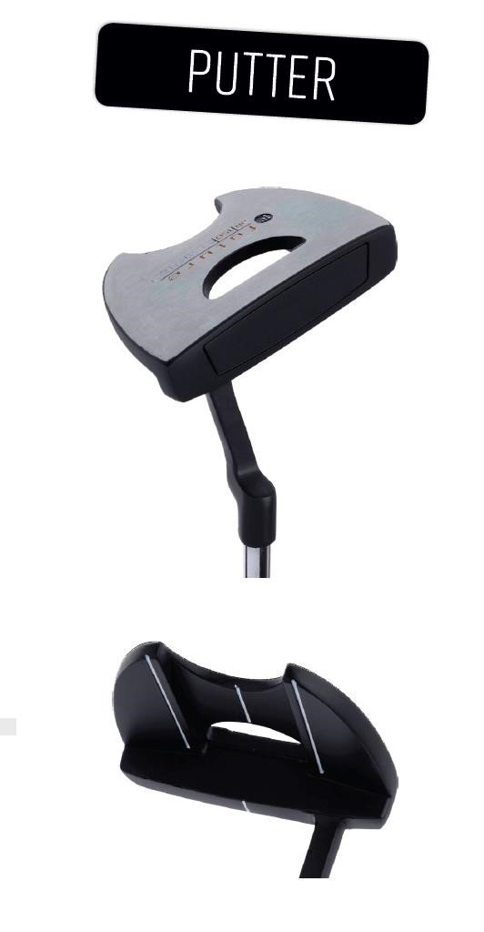 Spalding Future set de golf junior (120-130 cm), rojo