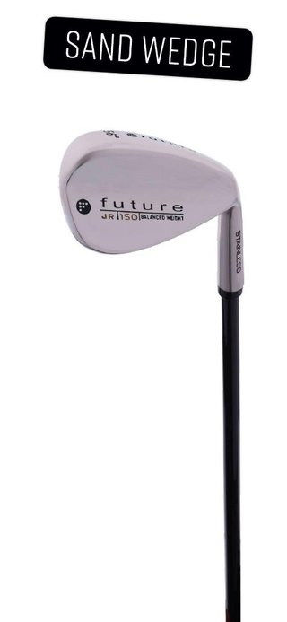Spalding Future set de golf junior (120-130 cm), rojo