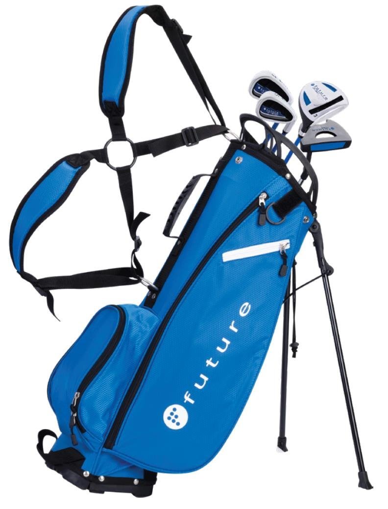 Spalding Future set de golf junior (130-140 cm), azul