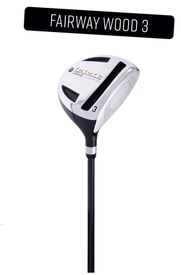Spalding Future set de golf junior (130-140 cm), azul