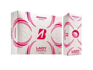 Bridgestone Lady Precept pelotas de golf para mujer, rosas