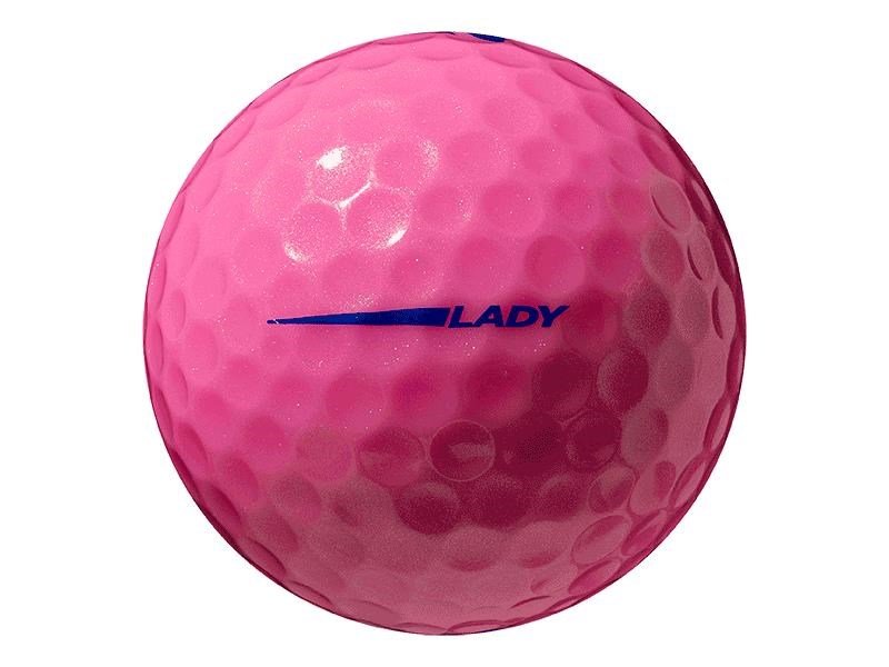 Bridgestone Lady Precept pelotas de golf para mujer, rosas