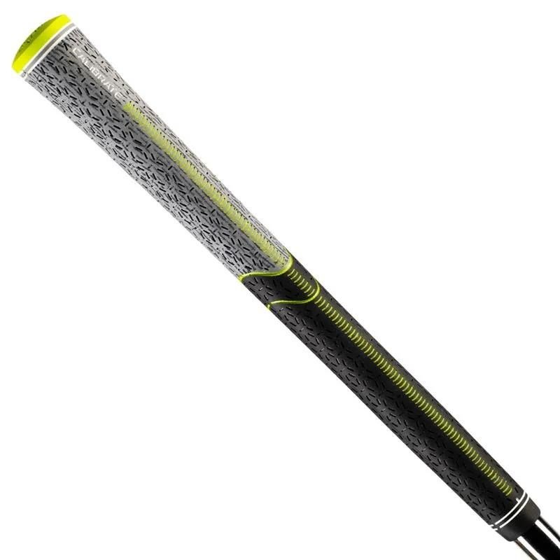 Lamkin ST+2 Hybrid with Calibrate grip, negro/verde, MIDSIZE