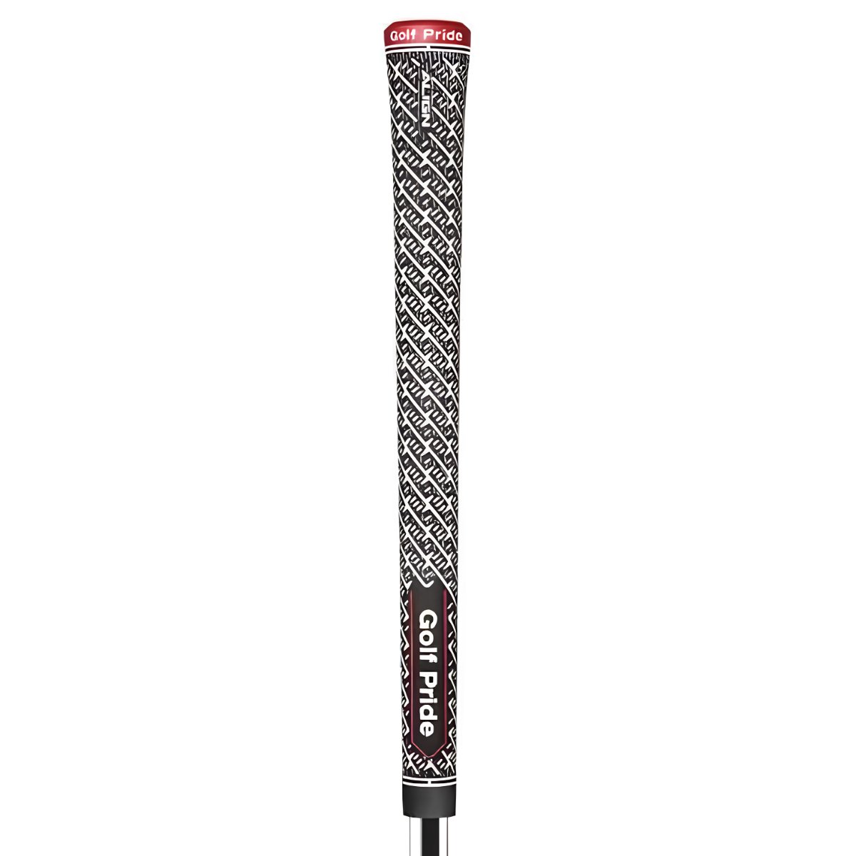Golf Pride Z-Grip Cord Align grip MIDSIZE, negro/blanco/rojo
