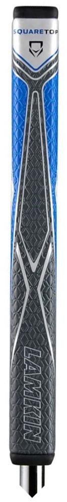 Lamkin SINKFIT PU Squaretop putter grip, negro/azul