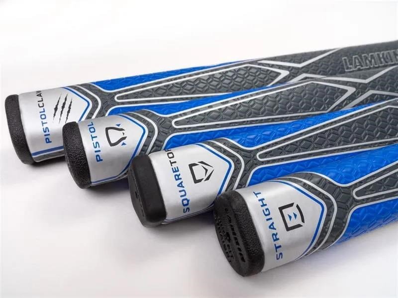 Lamkin SINKFIT PU Squaretop putter grip, negro/azul