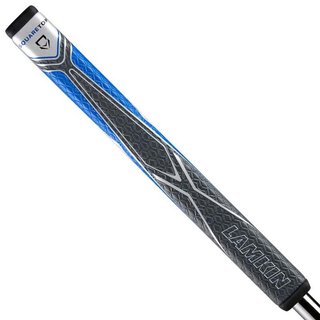 Lamkin SINKFIT PU Squaretop putter grip, negro/azul