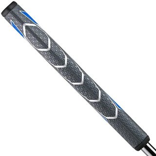 Lamkin SINKFIT PU Squaretop putter grip, negro/azul