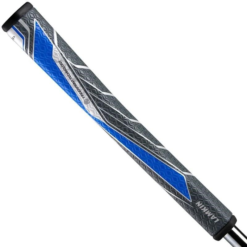 Lamkin SINKFIT PU Squaretop putter grip, negro/azul