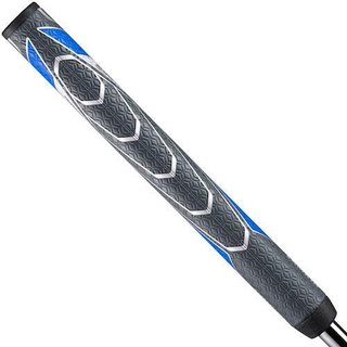 Lamkin SINKFIT PU Straight grip de putter, negro/azul