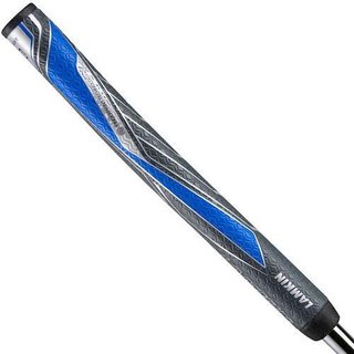 Lamkin SINKFIT PU Straight grip de putter, negro/azul