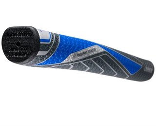 Lamkin SINKFIT PU Straight grip de putter, negro/azul