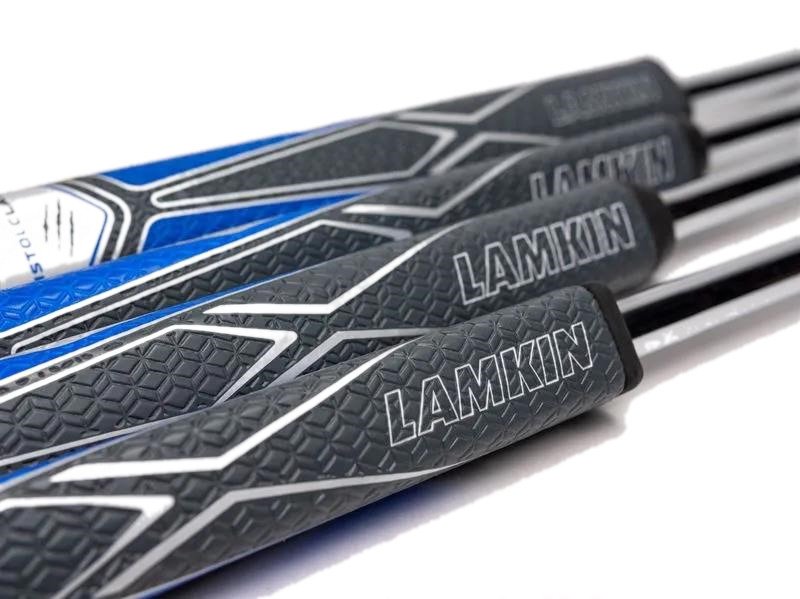 Lamkin Sink Fit PU Pistolclaw grip de putter, negro/azul