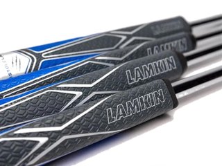 Lamkin Sink Fit PU Pistolclaw grip de putter, negro/azul